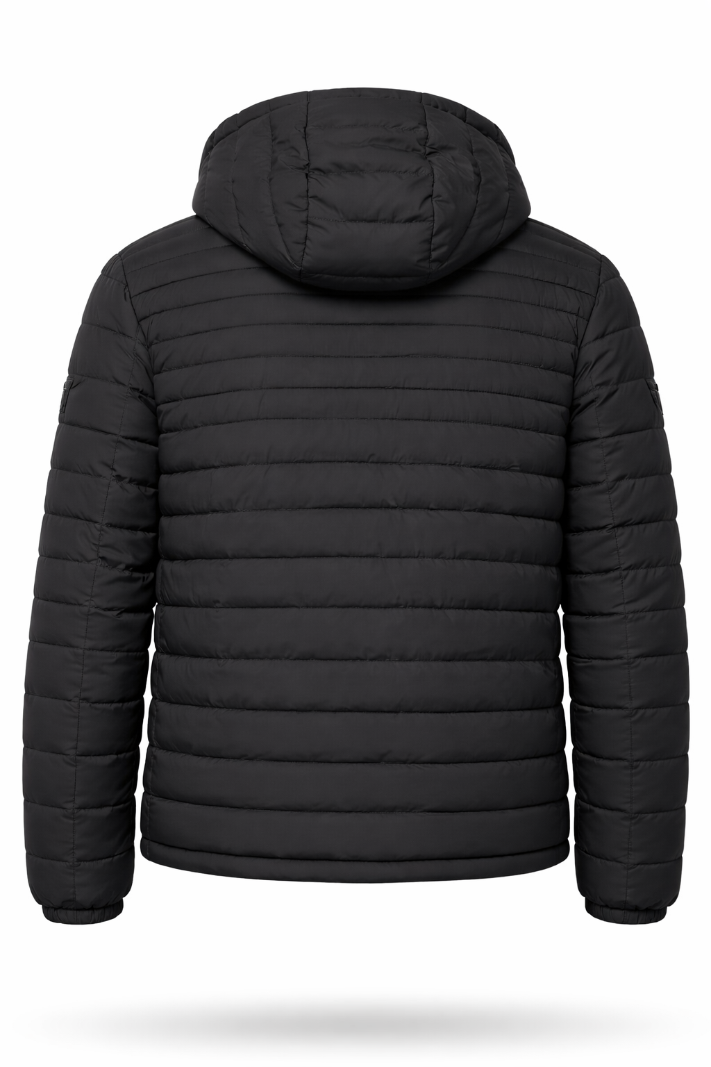 Tommy Hilfiger Casaca Puffer con capucha - Negro