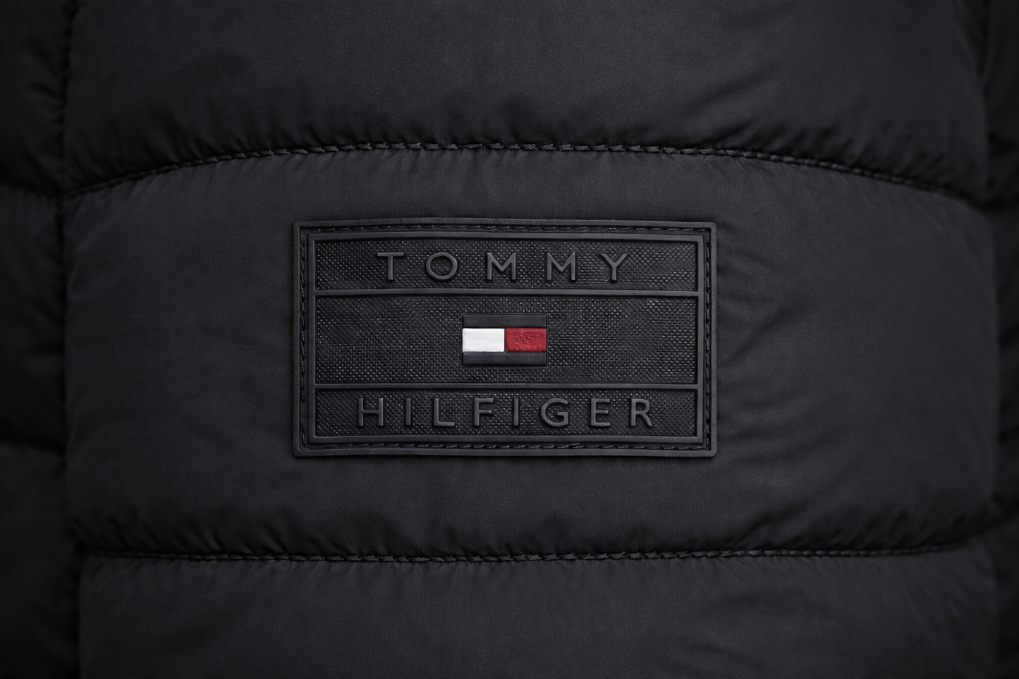 Tommy Hilfiger - Chaqueta ligera y plegable Ultra Loft - Negro