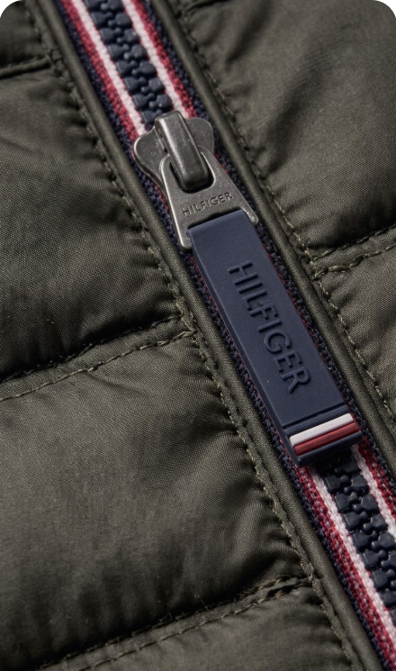 Tommy Hilfiger - Chaqueta ligera y plegable Ultra Loft - Verde Olivo