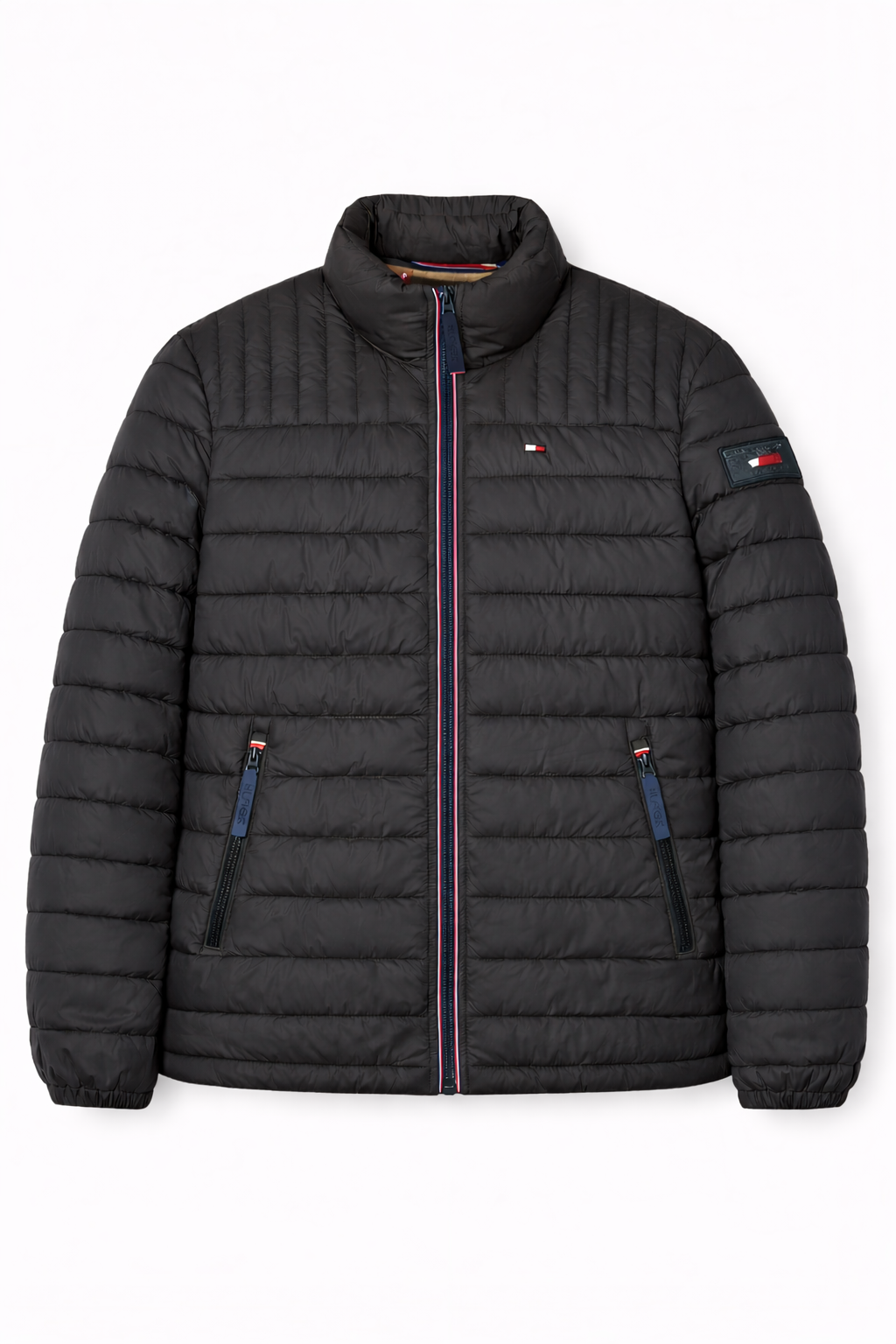 Tommy Hilfiger - Chaqueta ligera y plegable Ultra Loft - Negro