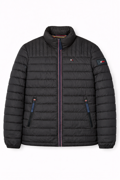 Tommy Hilfiger - Chaqueta ligera y plegable Ultra Loft - Negro
