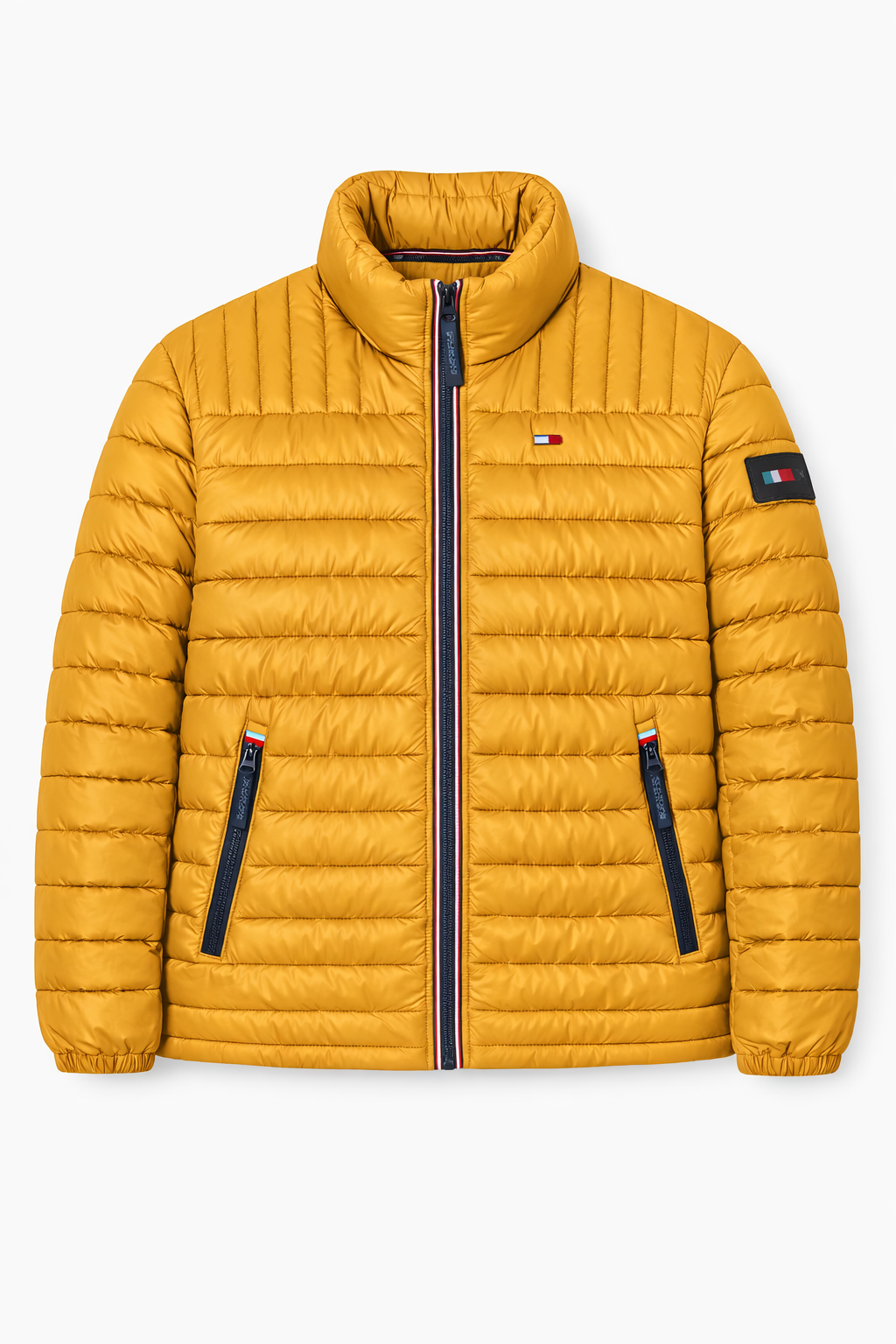 Tommy Hilfiger - Chaqueta ligera y plegable Ultra Loft - Oro amarillo