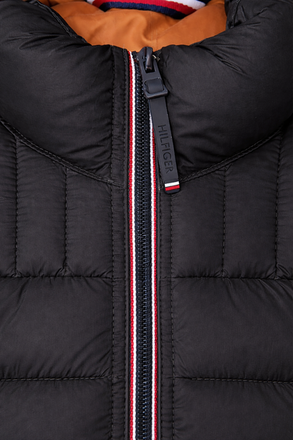 Tommy Hilfiger - Chaqueta ligera y plegable Ultra Loft - Negro