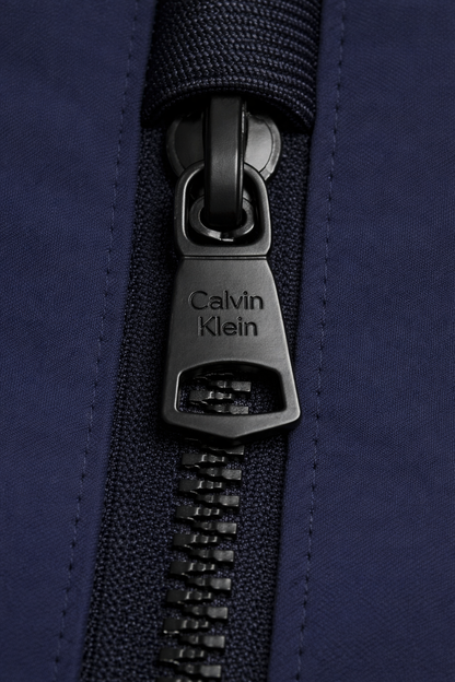 Calvin Klein Soft Shell Windbreaker Jackets for Men - Azul Marino