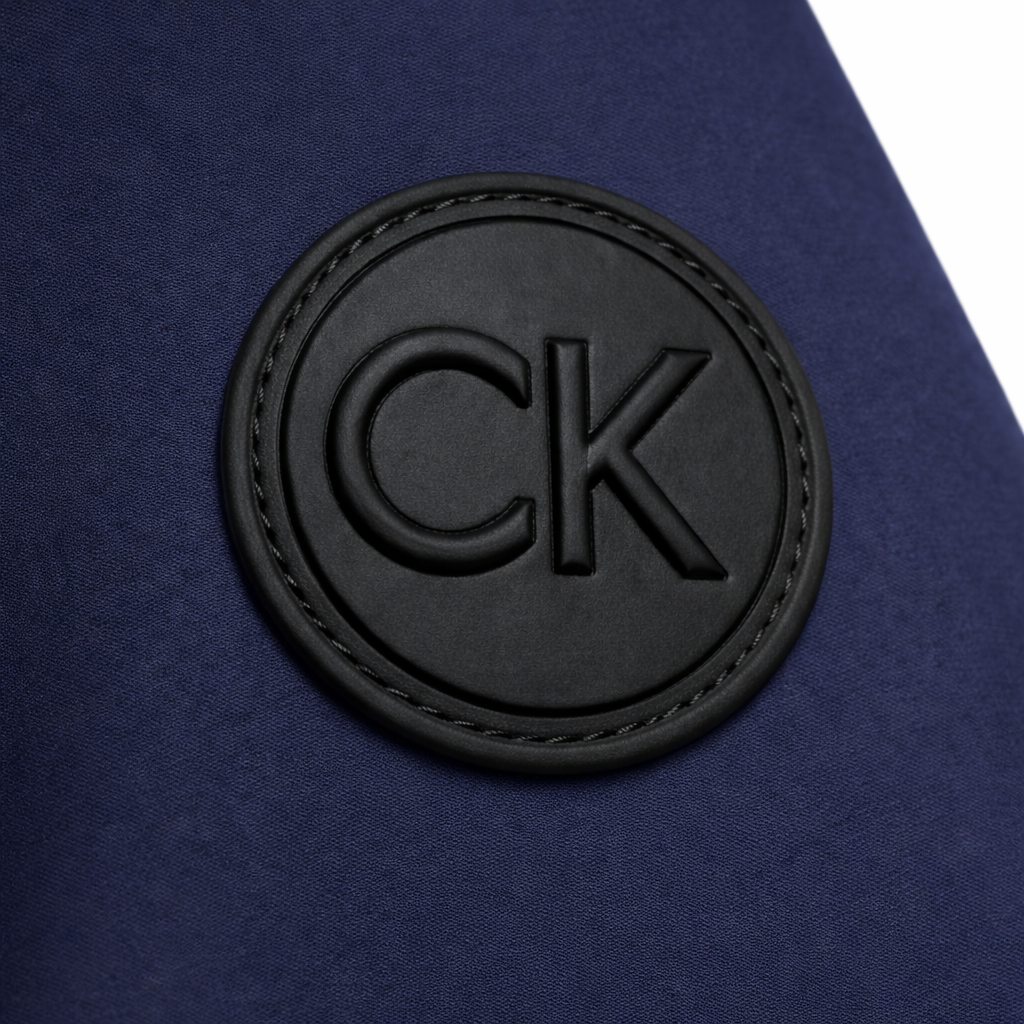 Calvin Klein Soft Shell Windbreaker Jackets for Men - Azul Marino