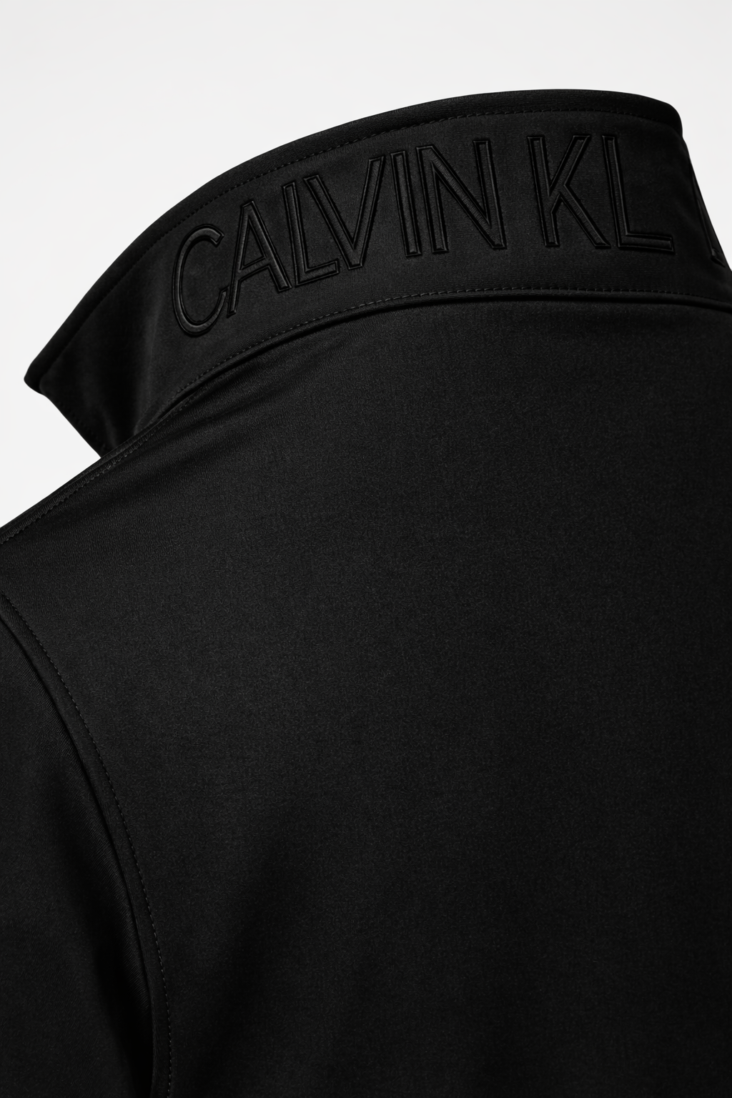 Calvin Klein Soft Shell Windbreaker Jackets for Men - Negro