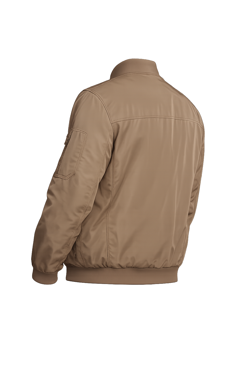 Calvin Klein Chaqueta bomber ligera resistente al agua - Marron