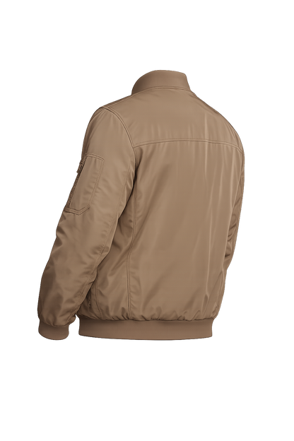 Calvin Klein Chaqueta bomber ligera resistente al agua - Marron