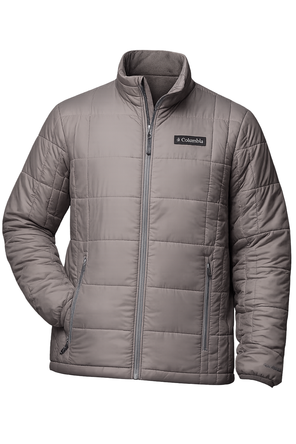 Columbia - Chaqueta con capucha Voodoo Falls 590 Turbodown - Plomo