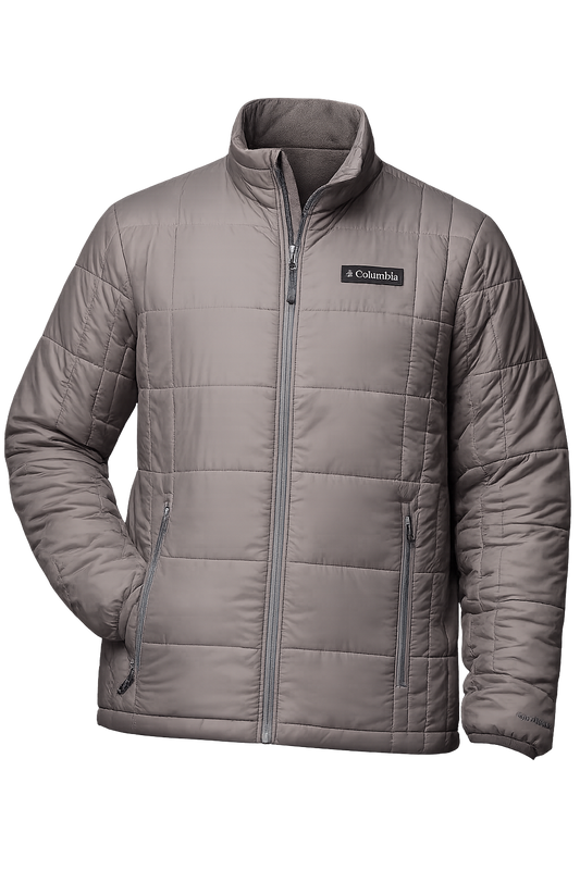 Columbia - Chaqueta con capucha Voodoo Falls 590 Turbodown - Plomo
