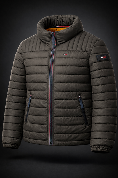 Tommy Hilfiger - Chaqueta ligera y plegable Ultra Loft - Verde Olivo