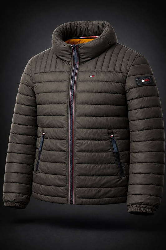 Tommy Hilfiger - Chaqueta ligera y plegable Ultra Loft - Verde Olivo