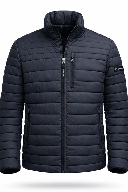 Calvin Klein  Full Zip Down Puffer - Azul Midnight