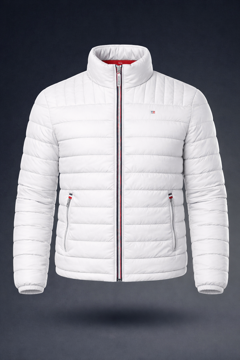 Tommy Hilfiger - Chaqueta ligera y plegable Ultra Loft - Blanco
