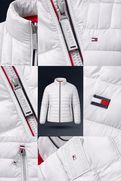 Tommy Hilfiger - Chaqueta ligera y plegable Ultra Loft - Blanco