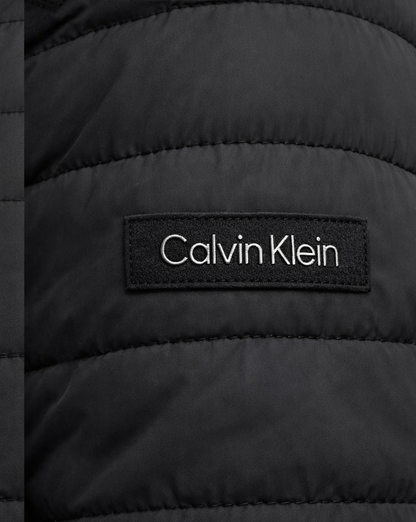Calvin Klein  Full Zip Down Puffer - Negro
