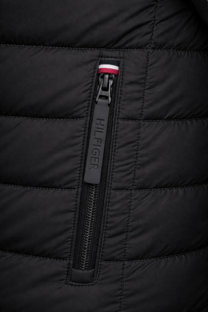 Tommy Hilfiger - Chaqueta ligera y plegable Ultra Loft - Negro
